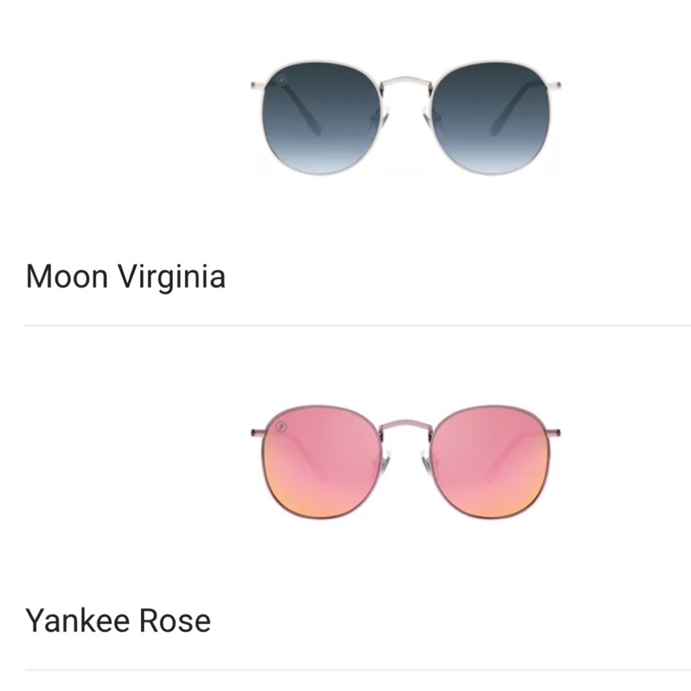 NEW “Blenders Eyewear” Moon Virginia Round Halo Sunglasses